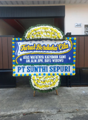 Papan Bunga Duka di Campago Guguk Bulek
